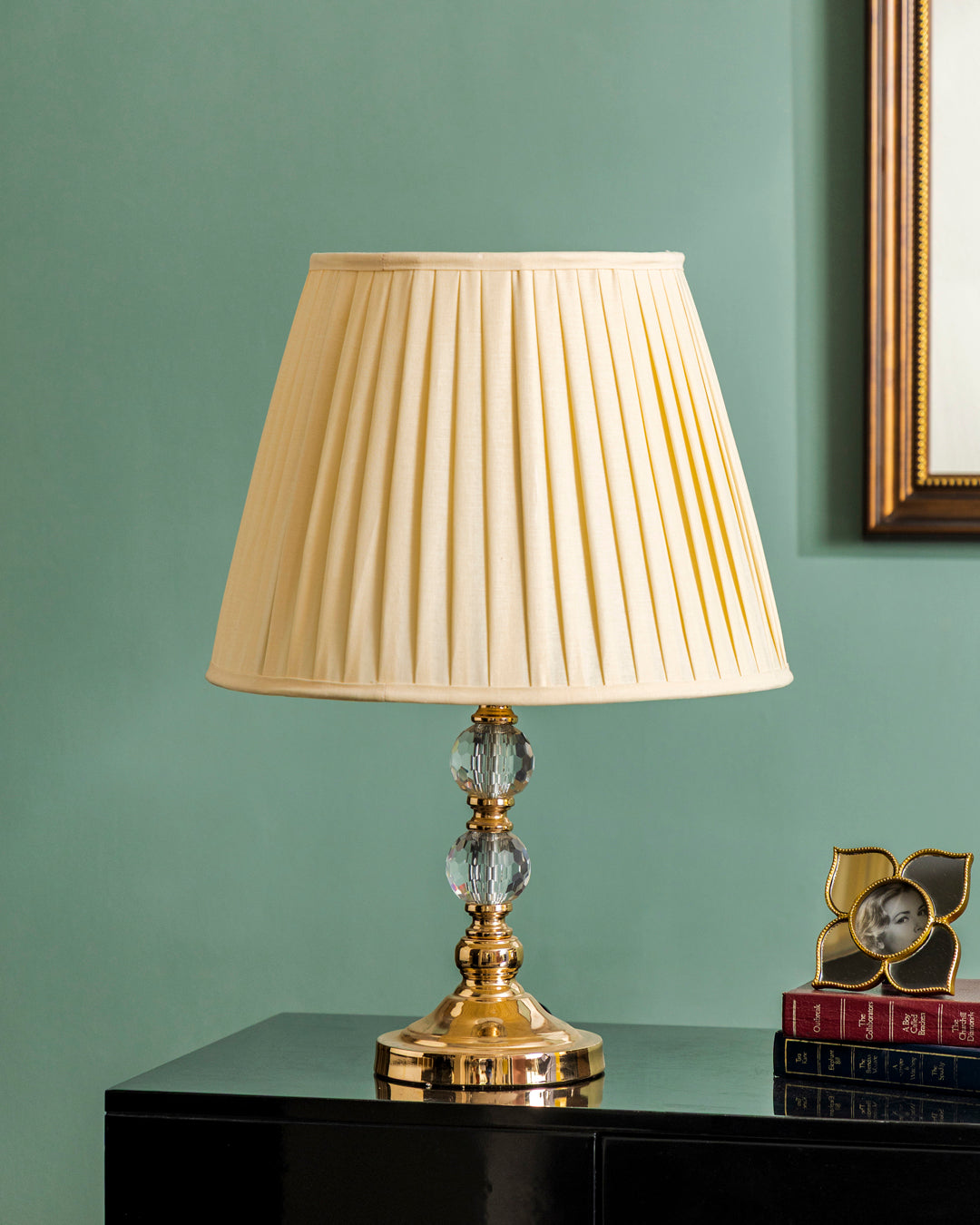 Opulence Sphere Crystal Table Lamp 