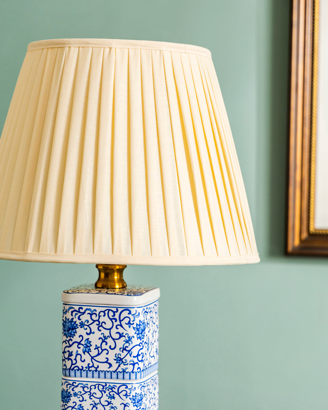 Azure Mosaic Table Lamp 