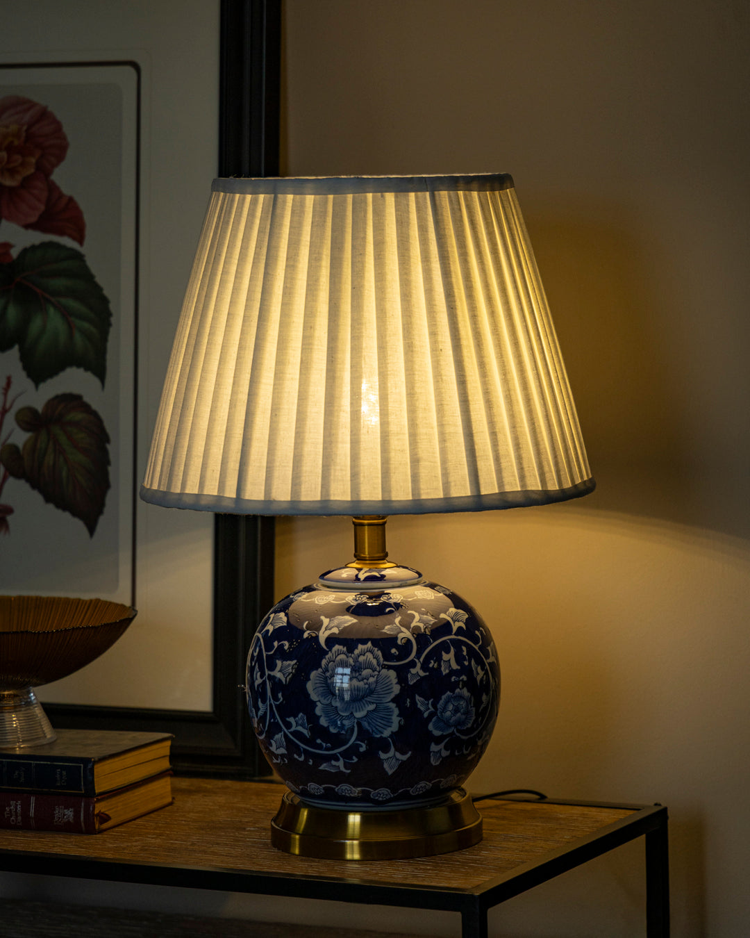 Midnight Bloom Table Lamp 