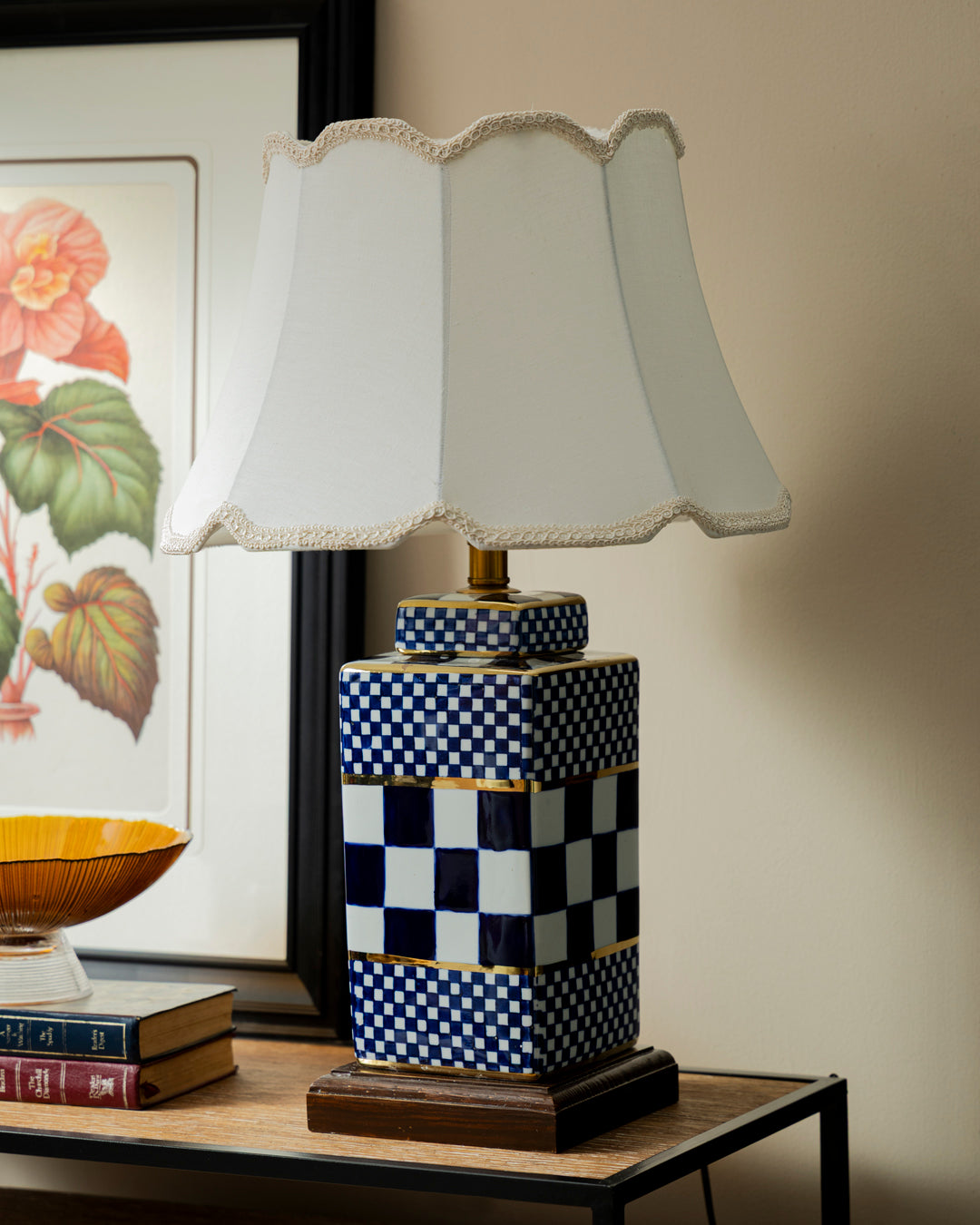 Royal Checkmate Table Lamp - Square 