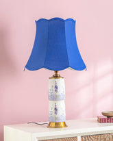 Botanical Harmony Ceramic Table Lamp 