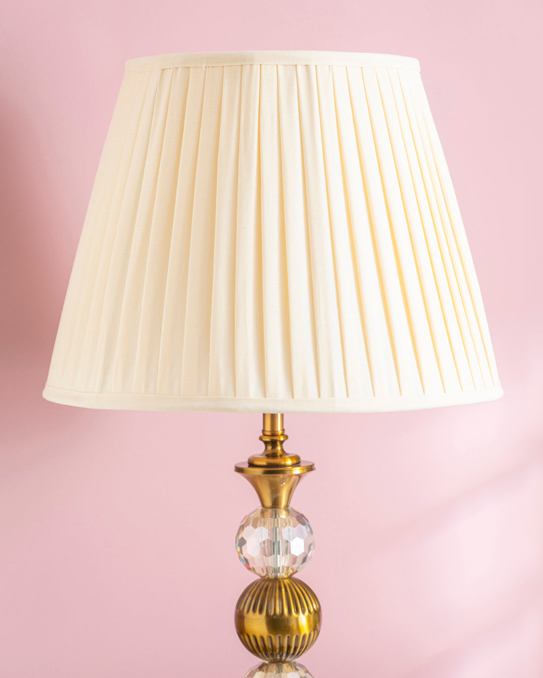 Crystal Royale Brass Table Lamp 