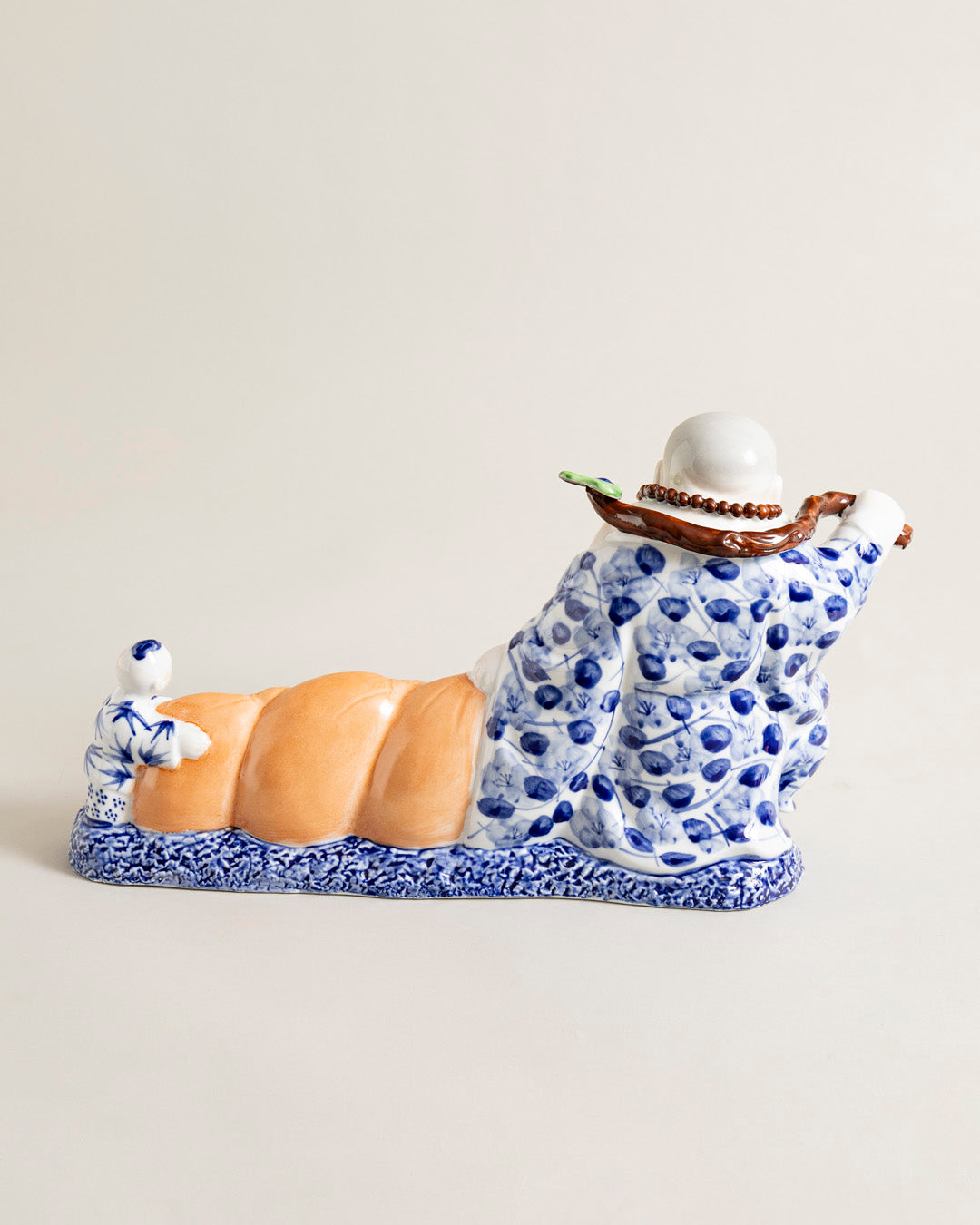 Laughing Monk Prosperity Figurine 