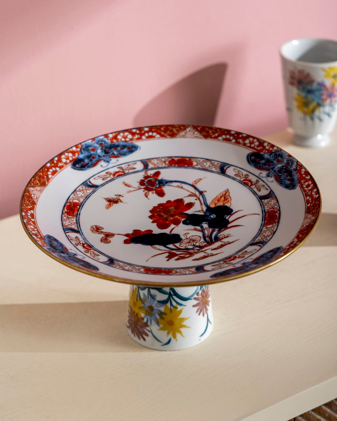 Heritage Blossom Pedestal Cake Stand 