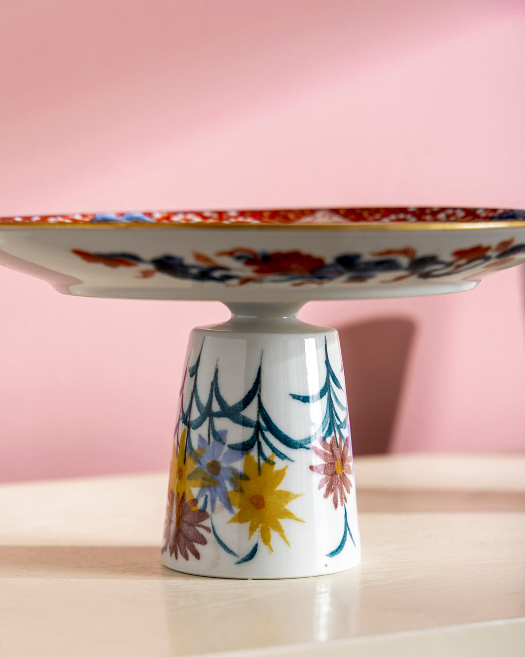 Heritage Blossom Pedestal Cake Stand 