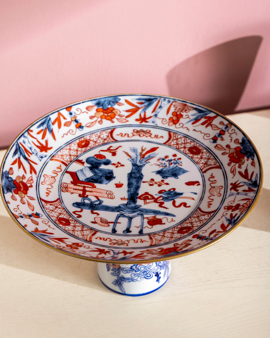 Heritage Garden Footed Cake Stand 