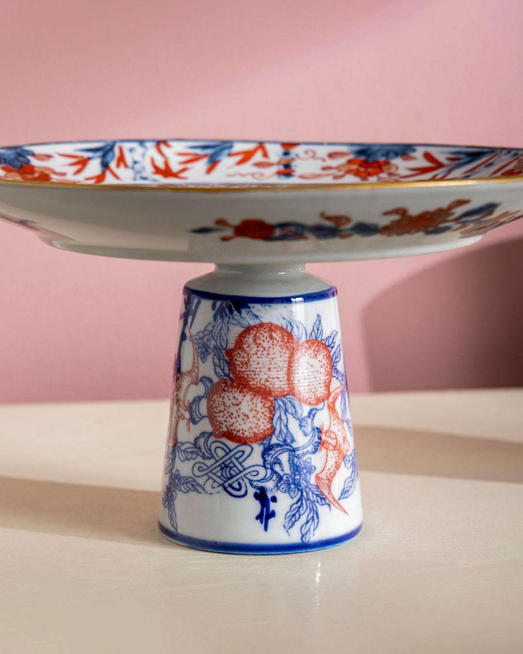 Heritage Garden Footed Cake Stand 