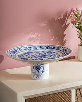 Blue Peony Heritage Cake Stand 