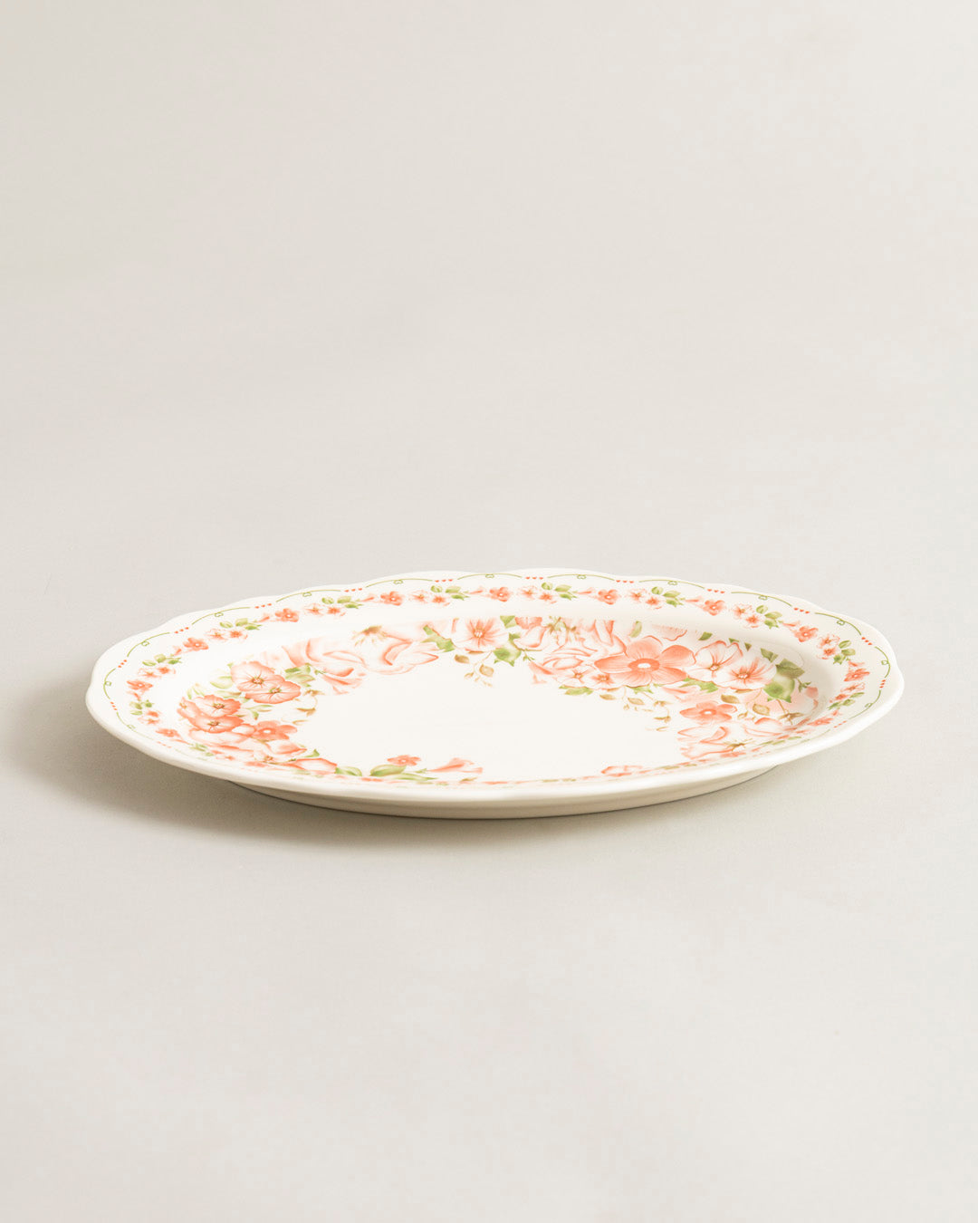 Blush Floral Garden Platter 