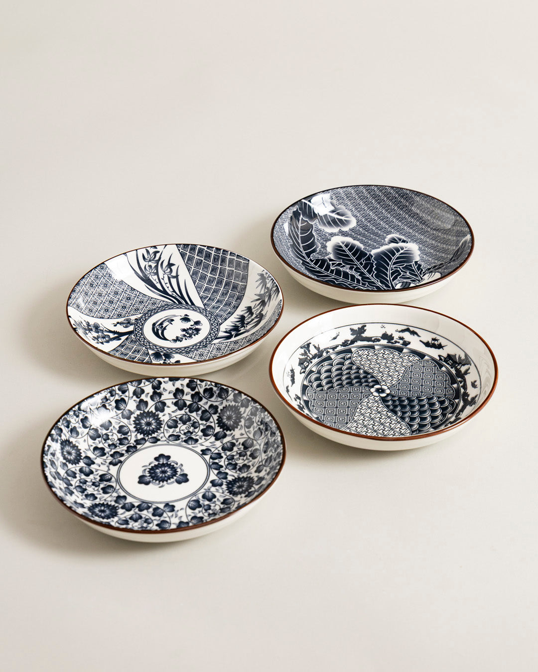 Heritage Art Pasta Bowl - Set Of 4 