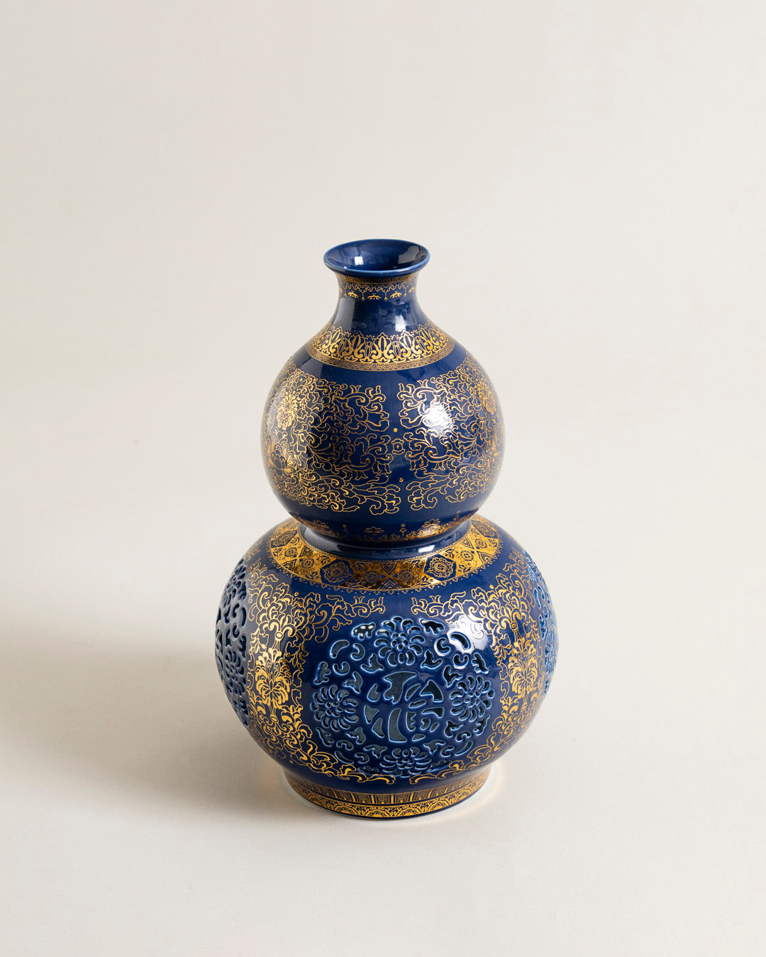 Royal Indigo Heritage Vase 