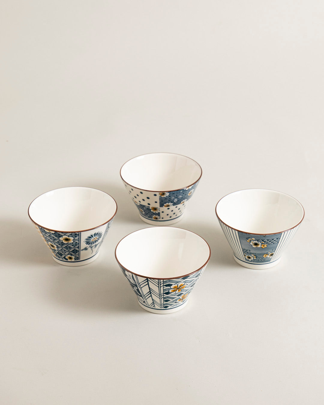 Structured Bloom Bowl - Set Of 4