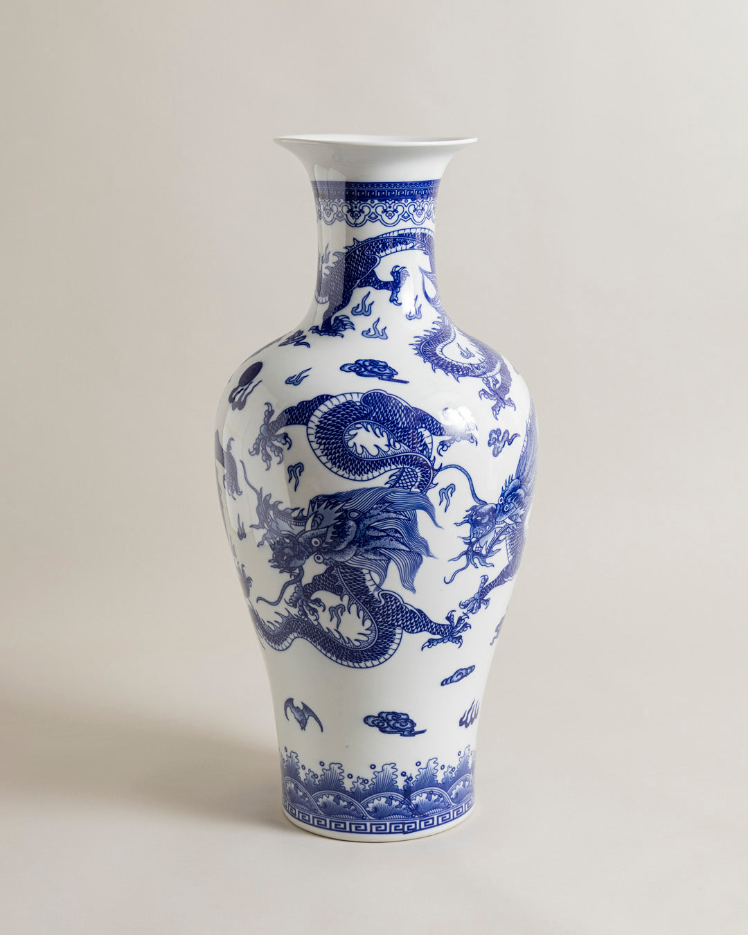 Imperial Dragon Ceramic Vase 