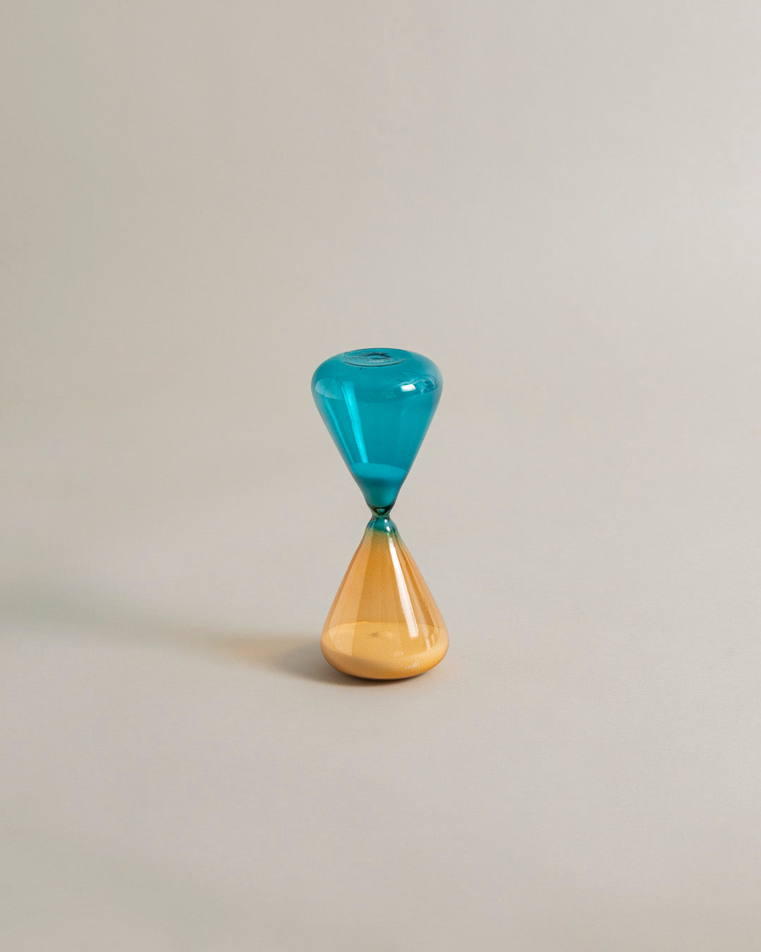 Dual Tone Glass Sand Clock - 34 minutes 