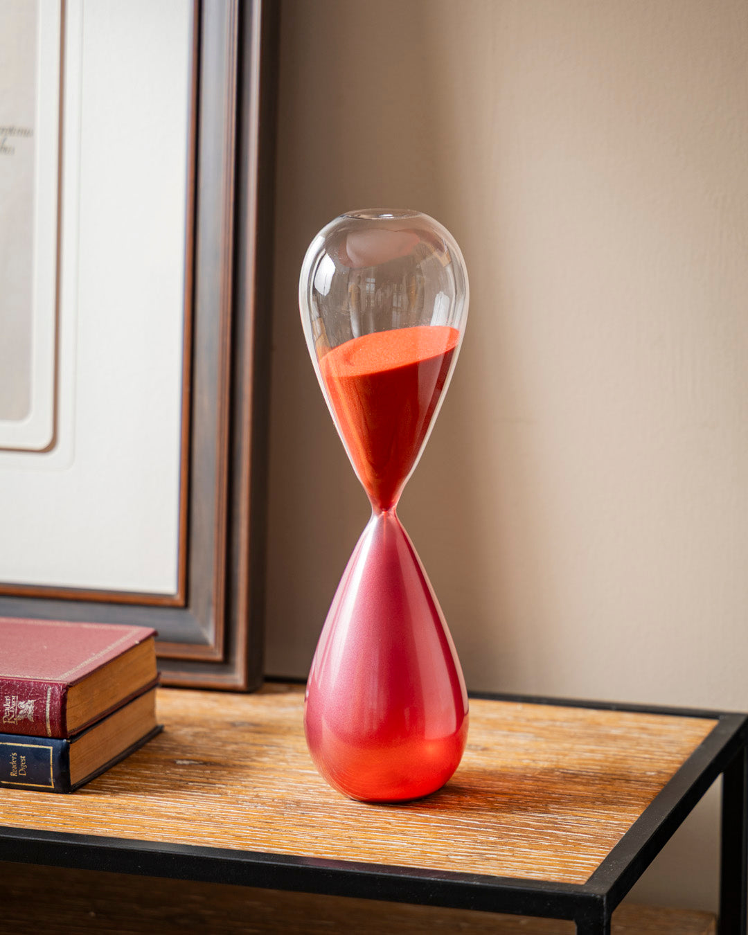 Modern Glass Sand Clock - 20 minutes