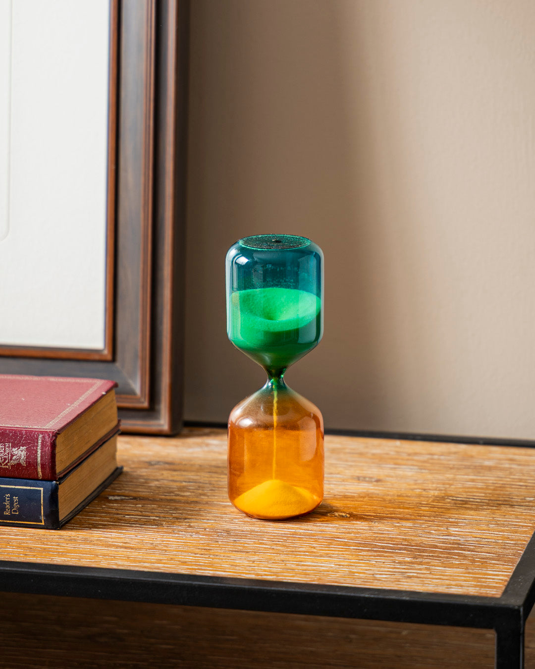 Twin Shade Glass Sand Clock - 3-minutes