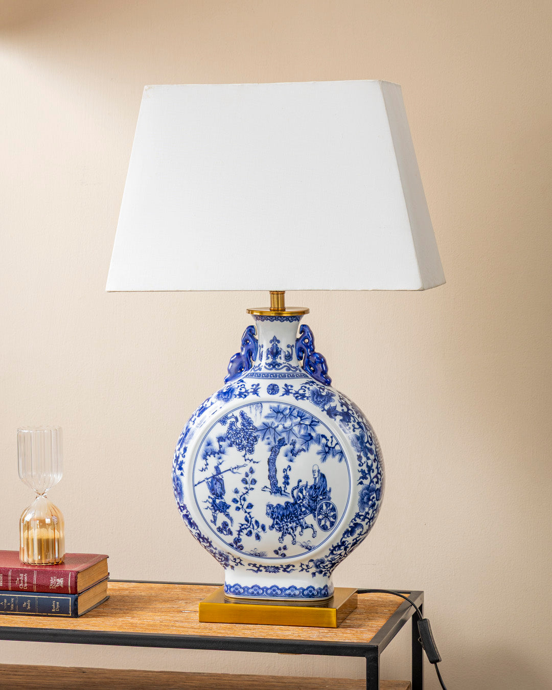 Royal Blue Heritage Table Lamp 