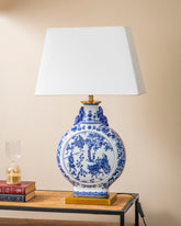 Royal Blue Heritage Table Lamp 
