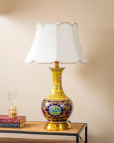 Royal Peacock Garden Table Lamp 