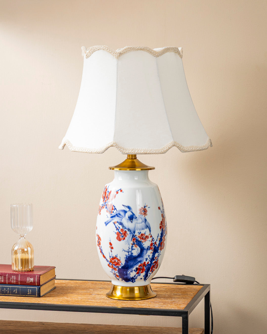 Radiant Dual Glow Bone China Table Lamp 