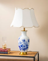 Floral Dual Glow China Table Lamp 