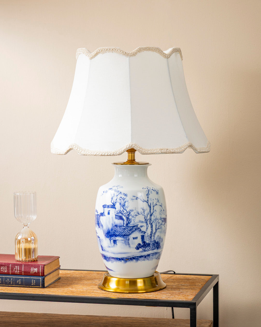 Countryside Dual Glow China Table Lamp 