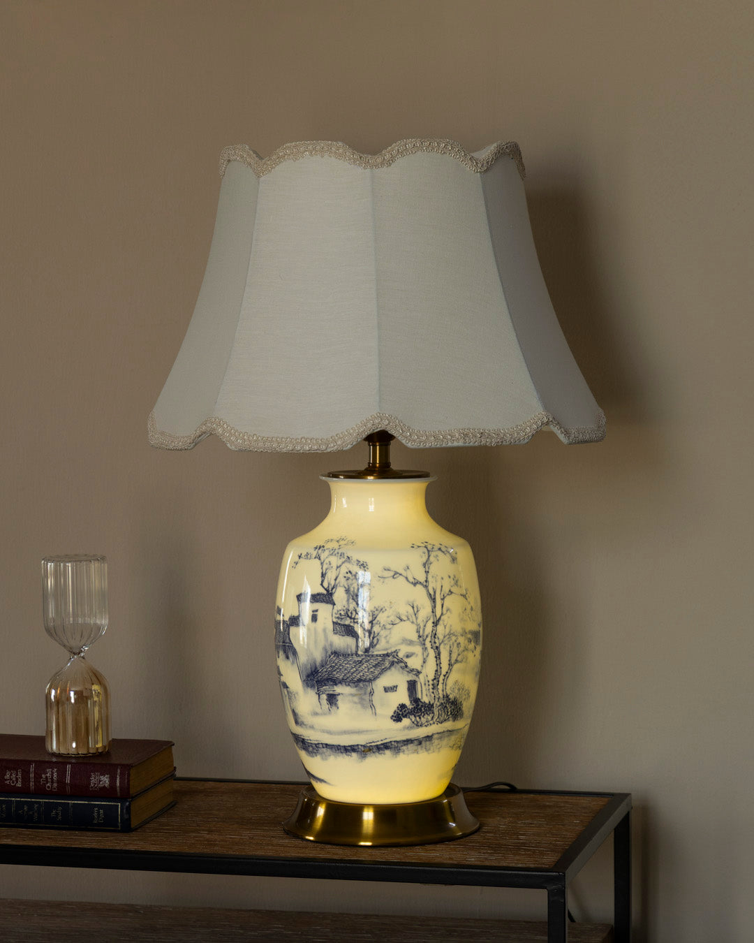 Countryside Dual Glow China Table Lamp 