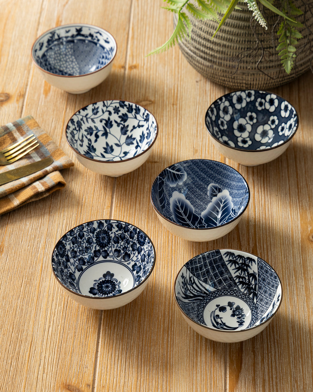 Artisan Everyday Katori - Set Of 6 