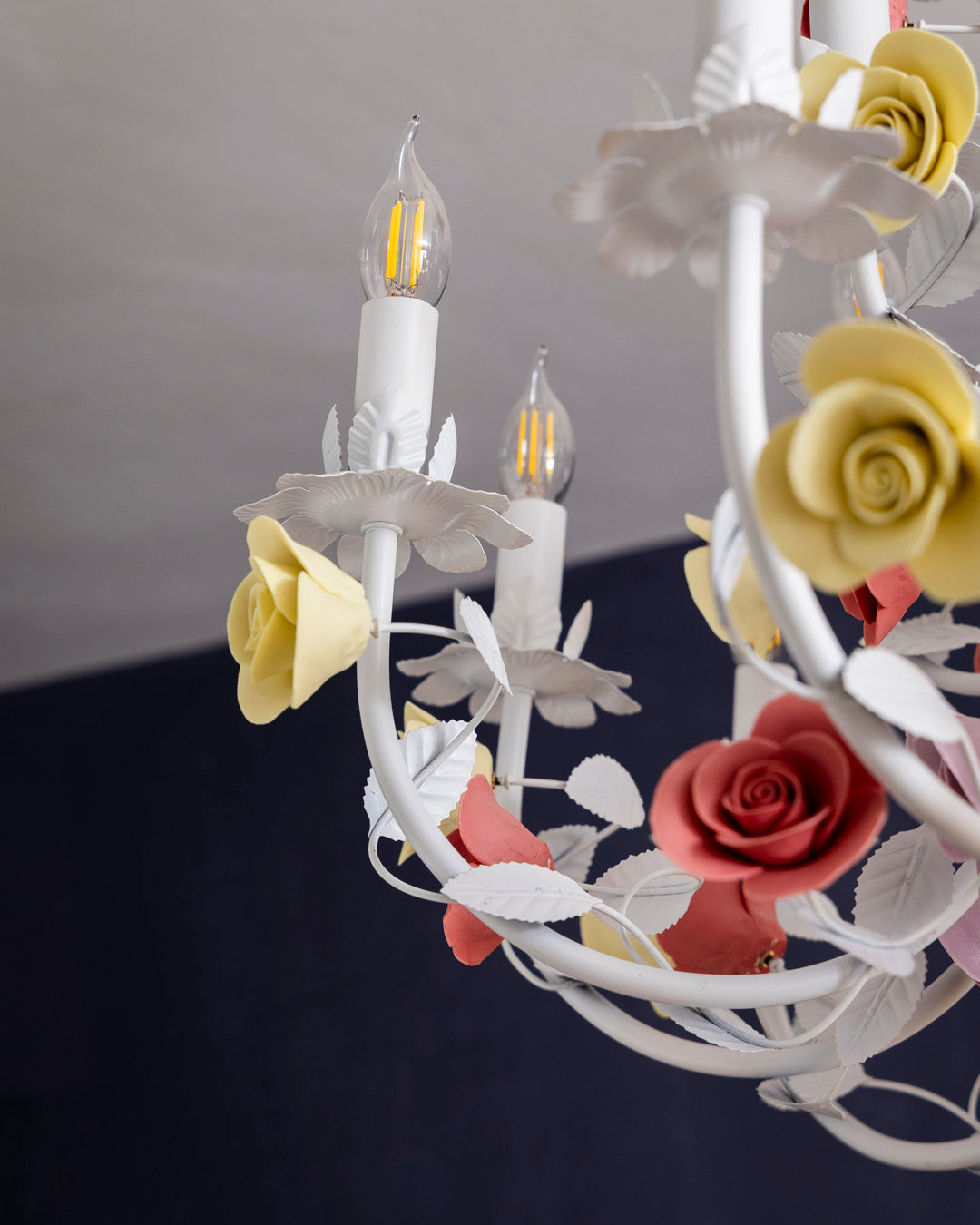 Grand Bloom French Floral Chandelier 