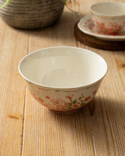 Blush Floral Garden Bowl
