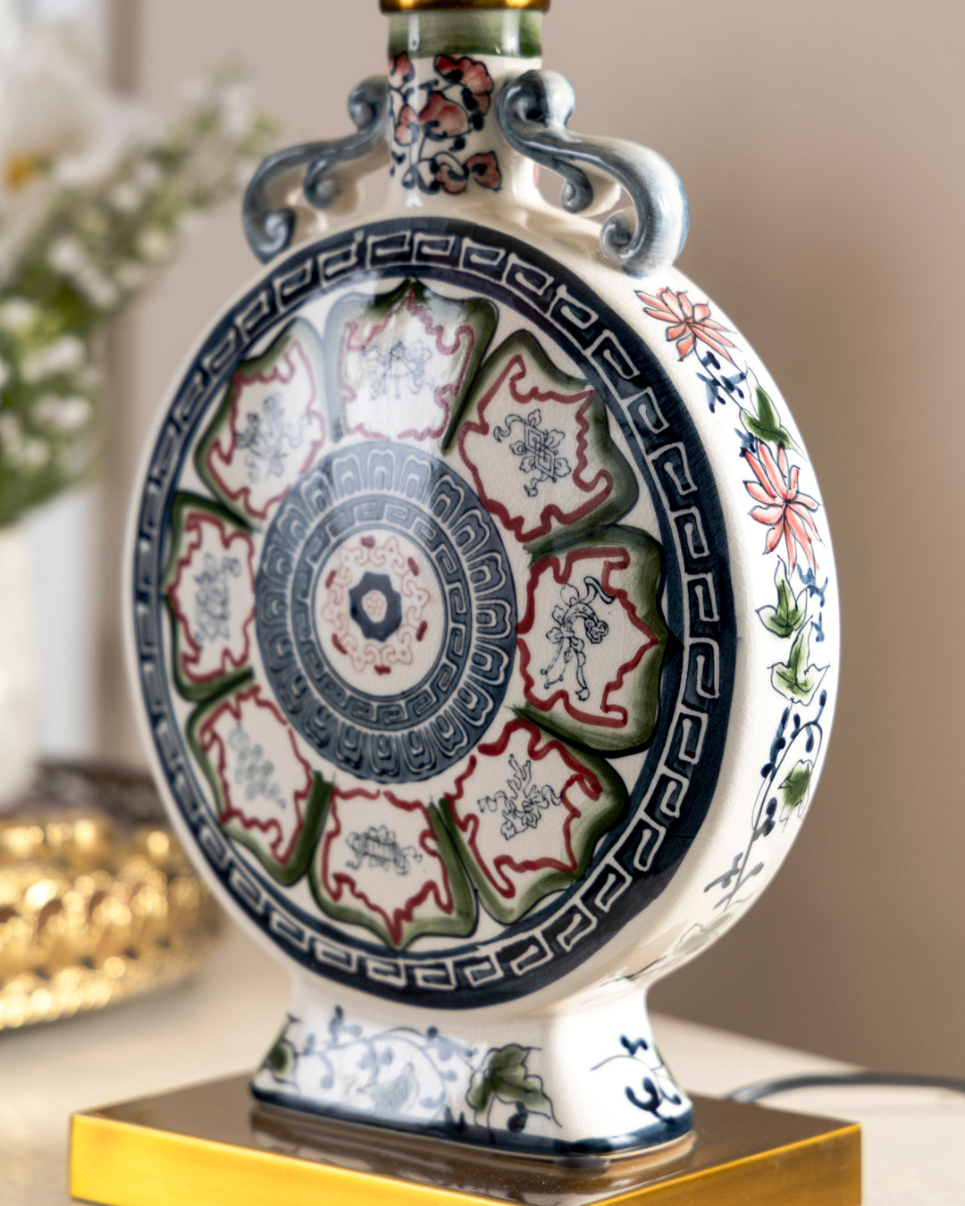 Mandala Medallion Table Lamp 