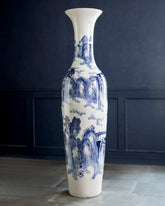 Majestic Mist Landscape Tall Floor Vase - 6.4 Ft 