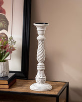 Vintage Baroque Pillar Holder 