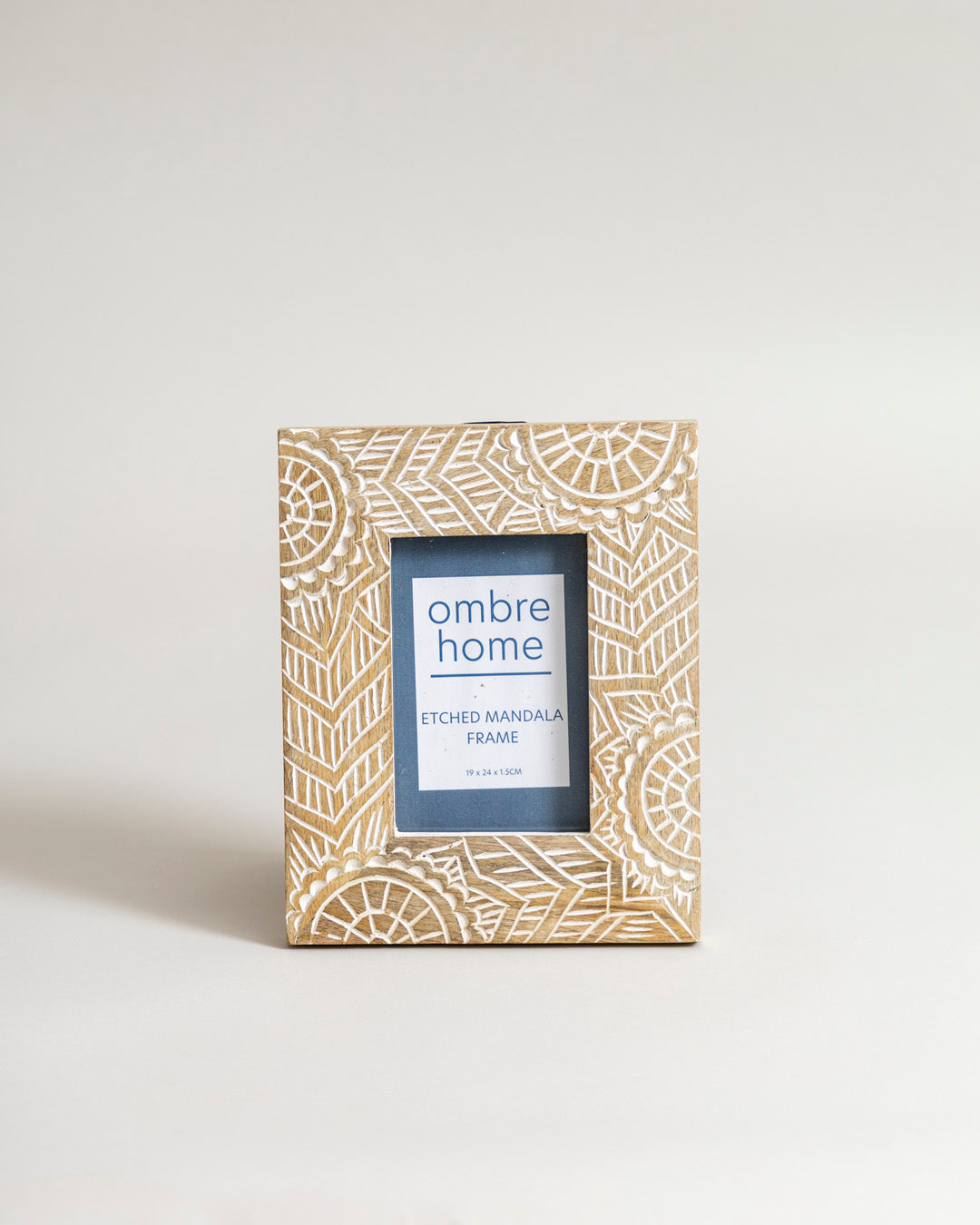 Royal Mandala Carved Photo Frame 