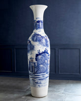 Grand Heritage Landscape Tall Floor Vase - 6.4 Ft 