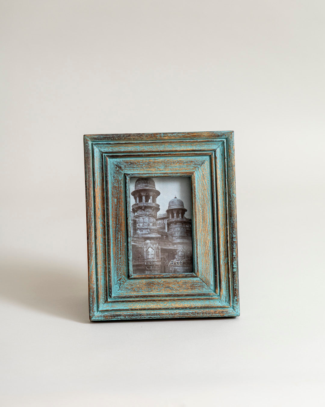 Coastal Turquoise Vintage Photo Frame 
