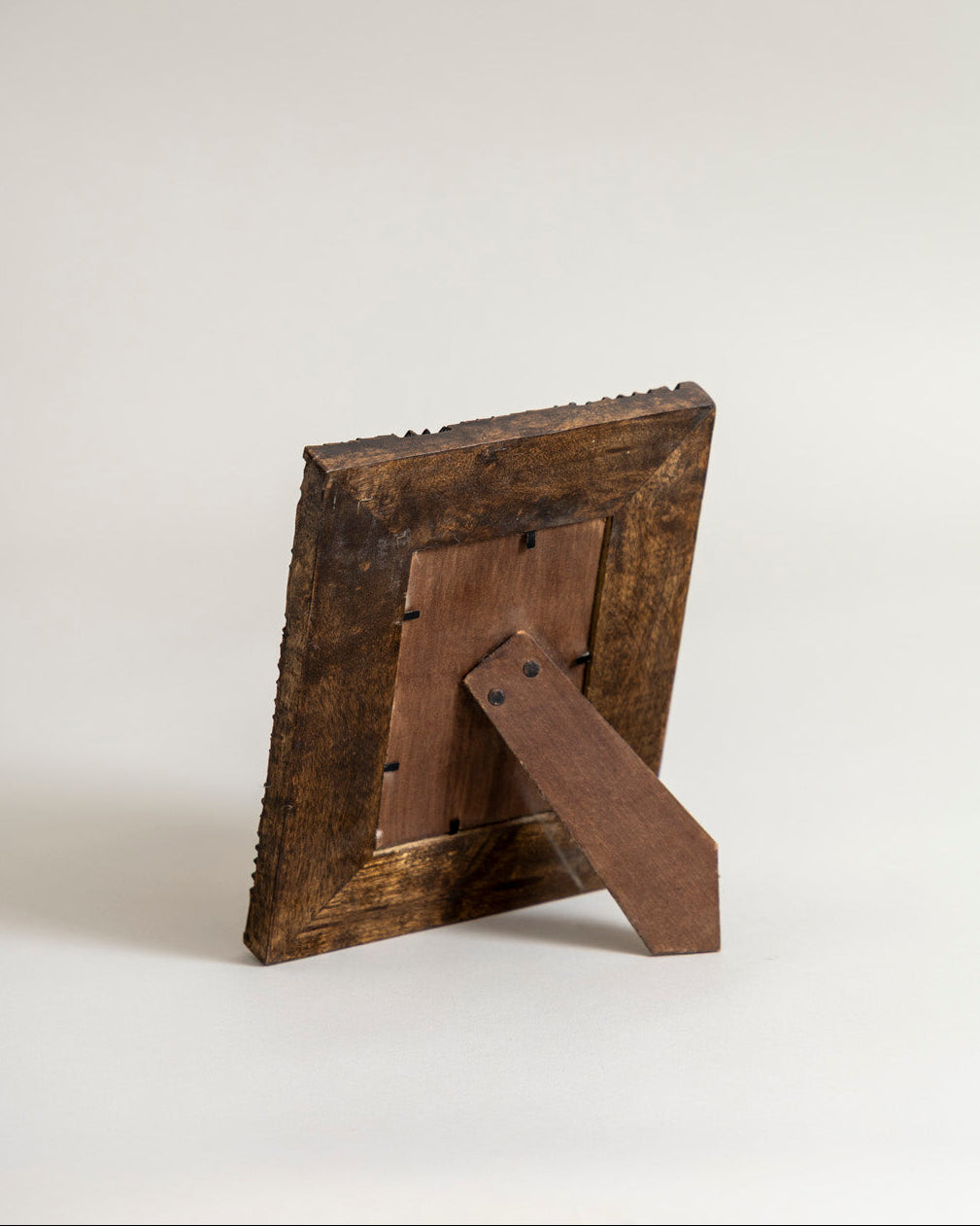 Rustic Mandala Carved Photo Frame 