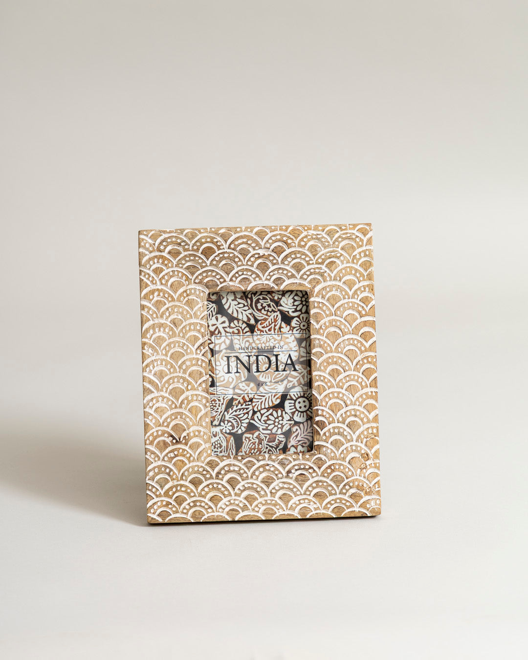 Art Deco Scallop Pattern Photo Frame 