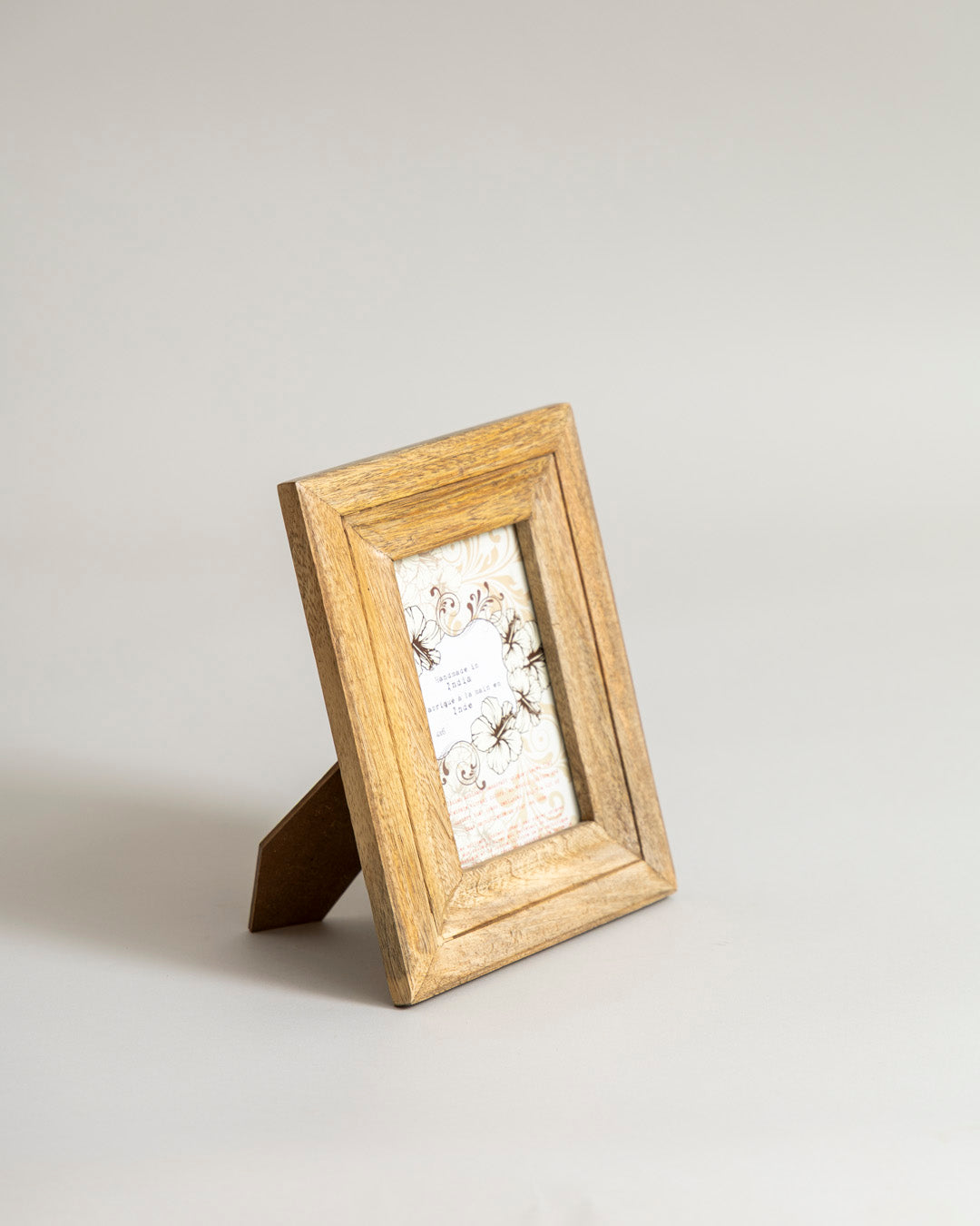 Rustic Natural Wood Photo Frame 