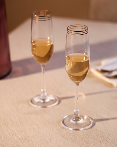 Bottega Champagne Flutes - Set of 2 - 150ml