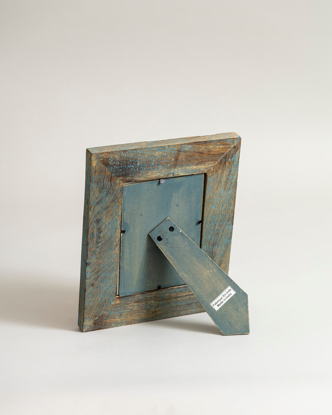 Turquoise Carved Accent Photo Frame 