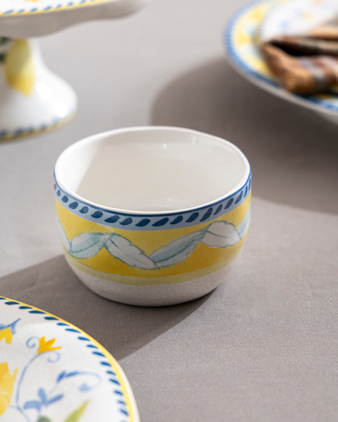 Amalfi Lemon Charm Bowl 