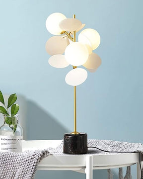 Minimalist Globe Glass Shade Table Lamp - 3 Lights