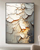 Echoes in Earth 3D Abstract Oil Painting 