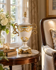 Royal Gold Ornate Decorative Vase