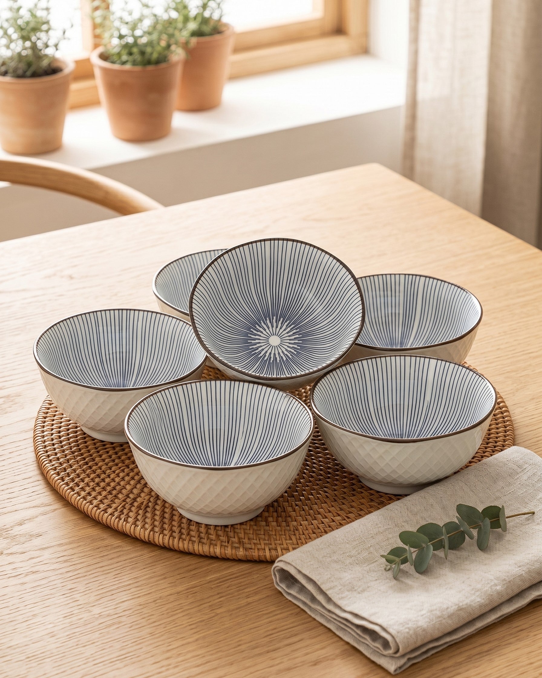 Signature Serve Katori - Set Of 6 Style - 3 