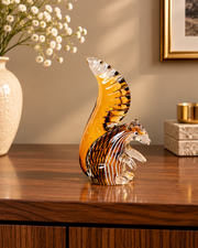Golden Acorn Decorative Squirrel Figurine