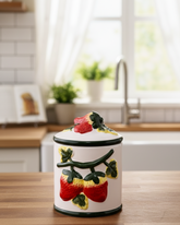 Sweet Strawberry Kitchen Canister 