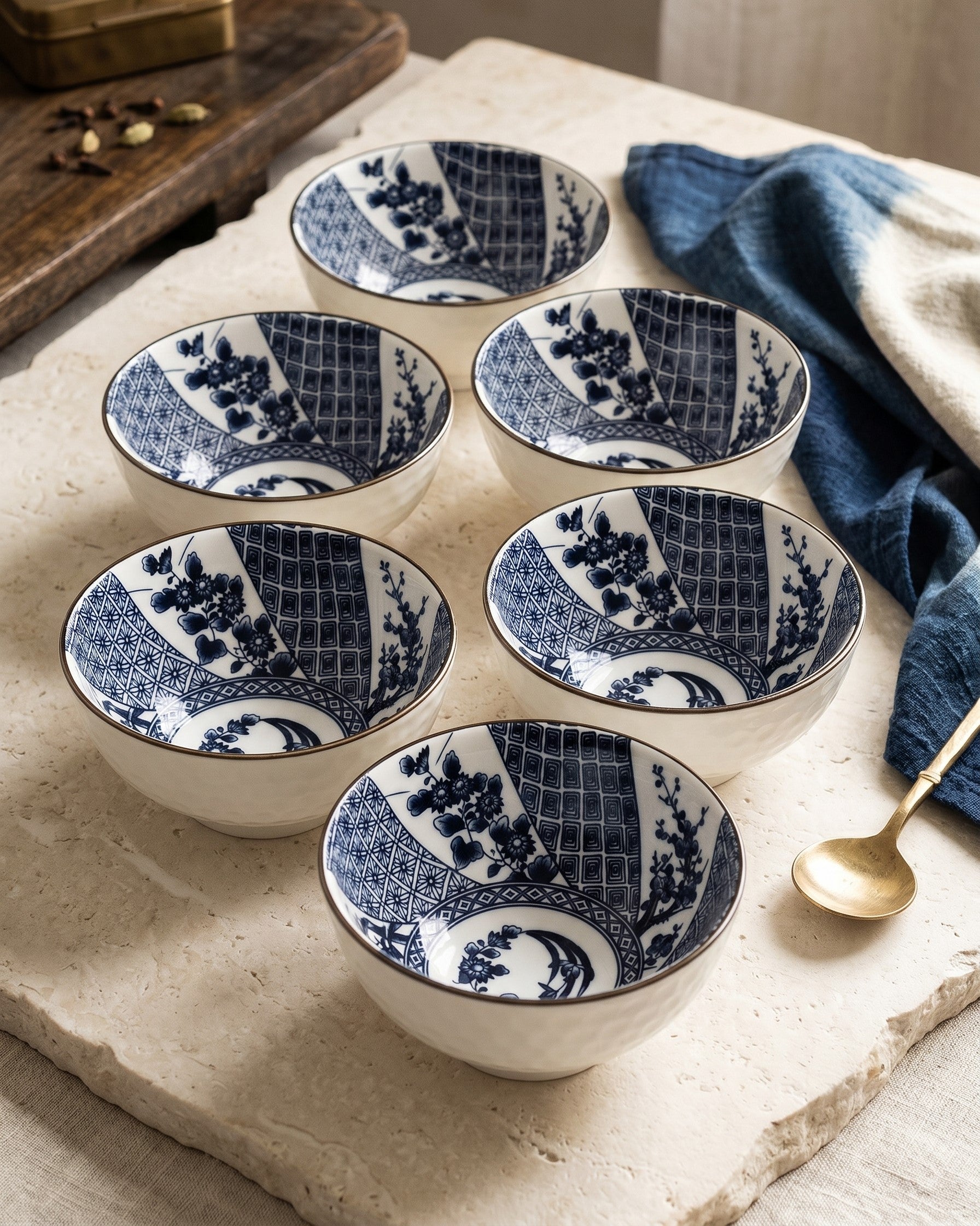 Artisan Everyday Katori - Set Of 6 Style - 5 