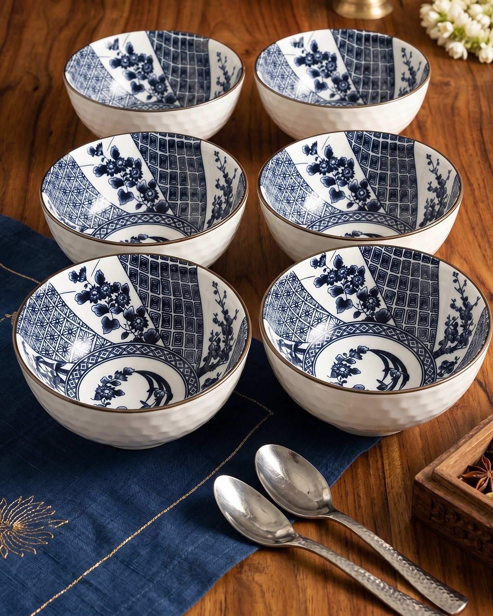 Artisan Everyday Katori - Set Of 6 Style - 5